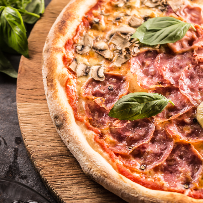 Pizzas made the Italian Way Birra Moretti