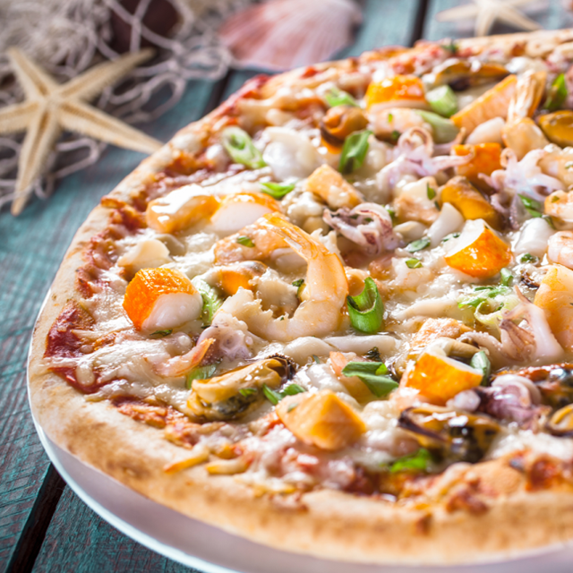 Pizzas made the Italian Way Birra Moretti