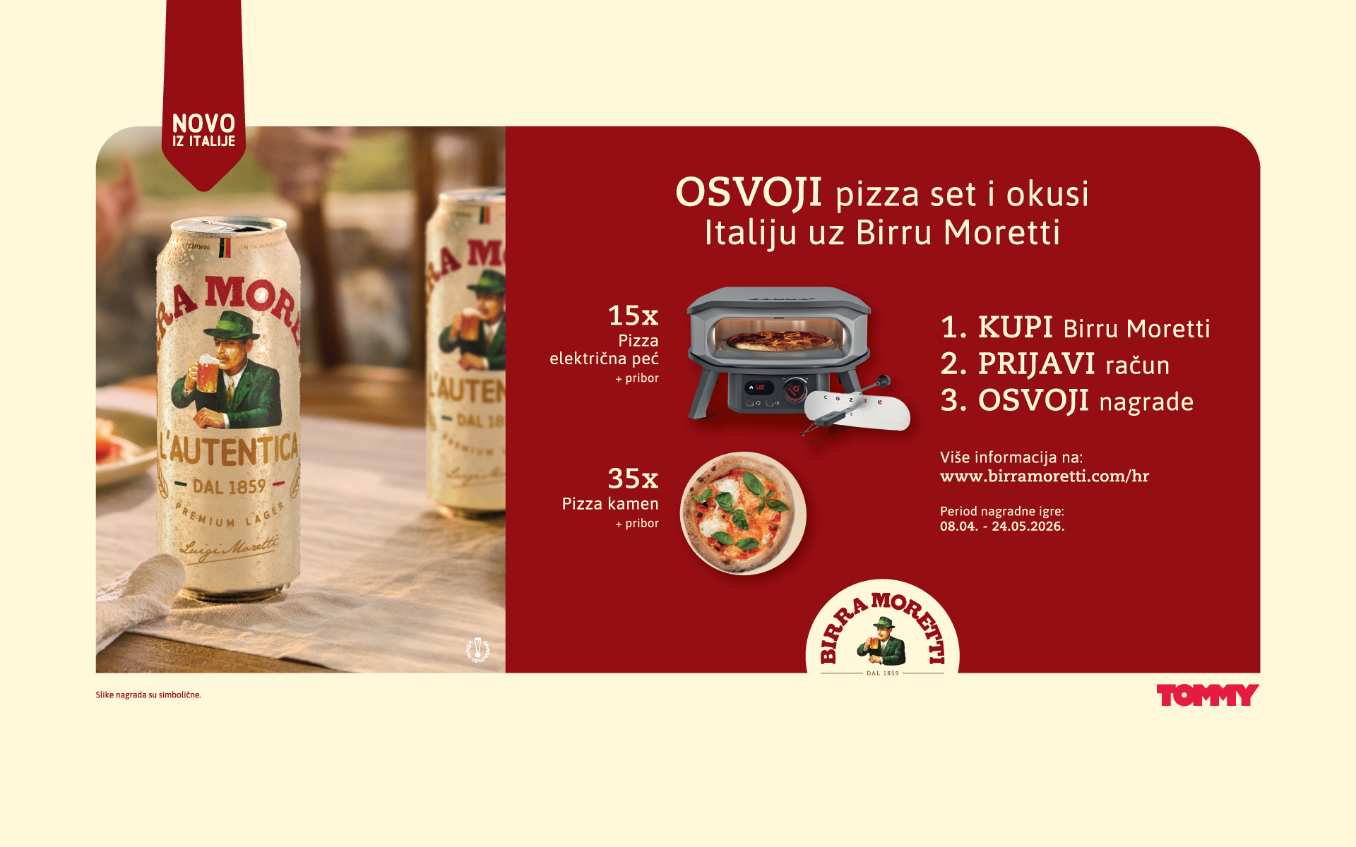 Birra Moretti Tommy NI 16X10