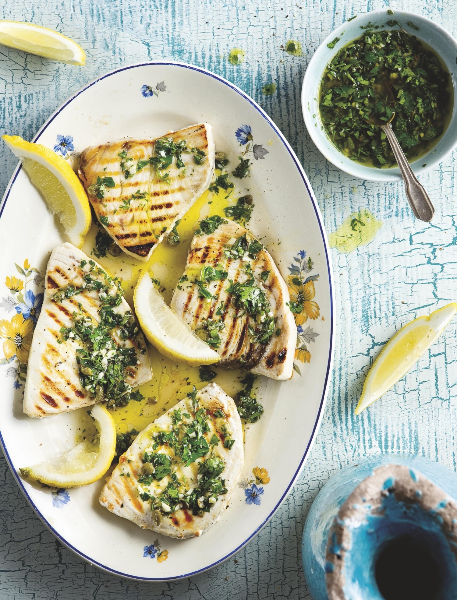 Zwaardvis Met Salmoriglio